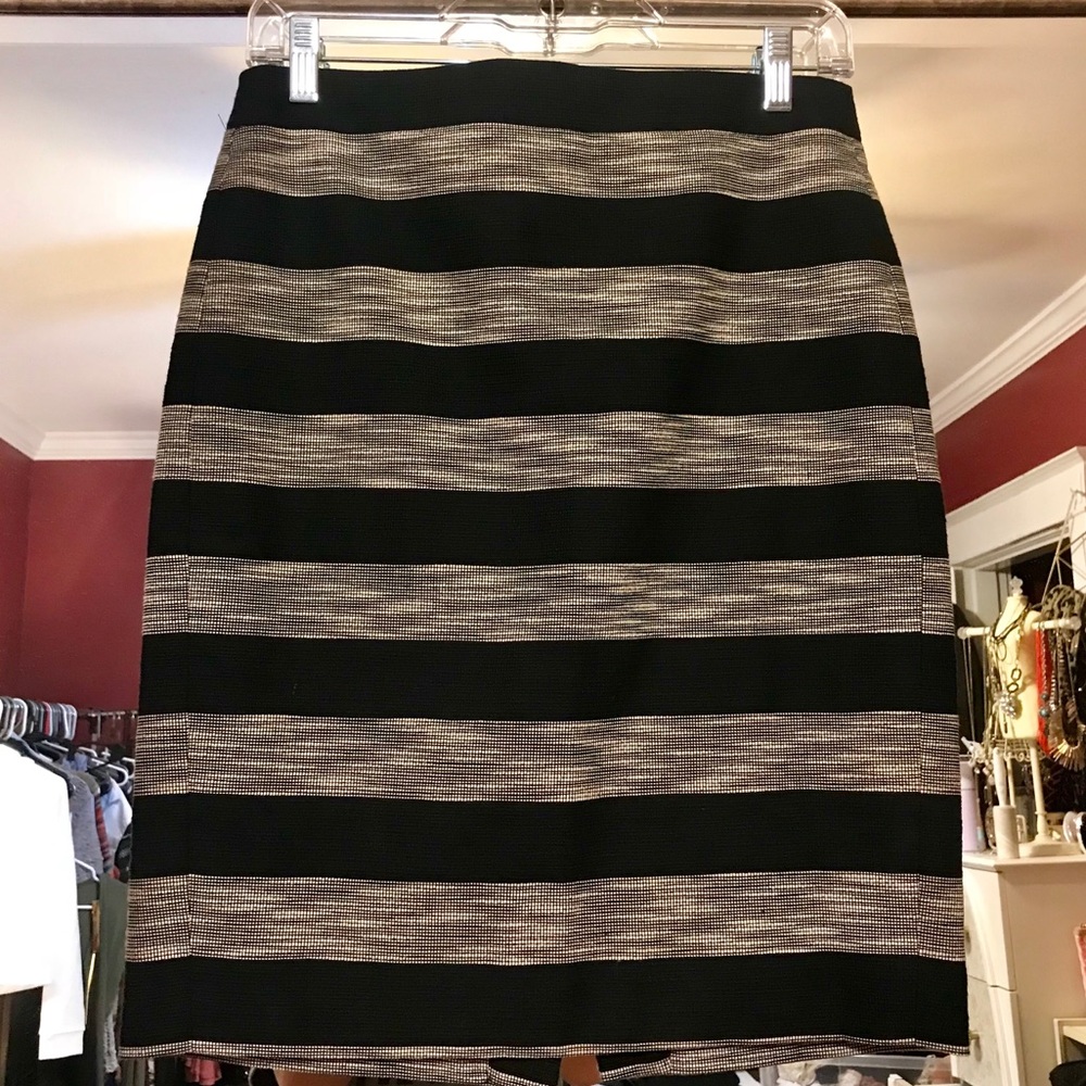 Striped No. 2 Pencil Skirt